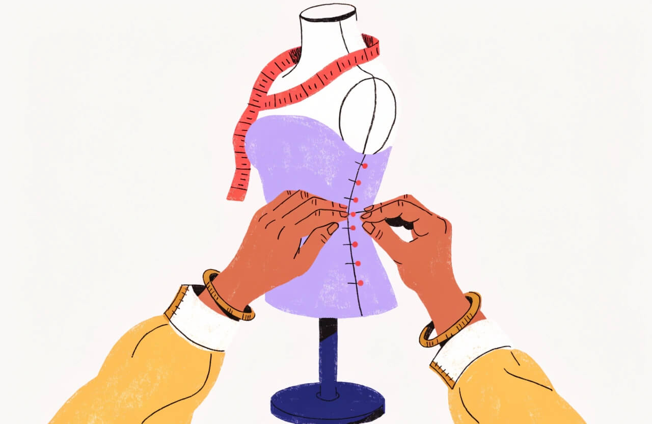 Пошив платья на заказ